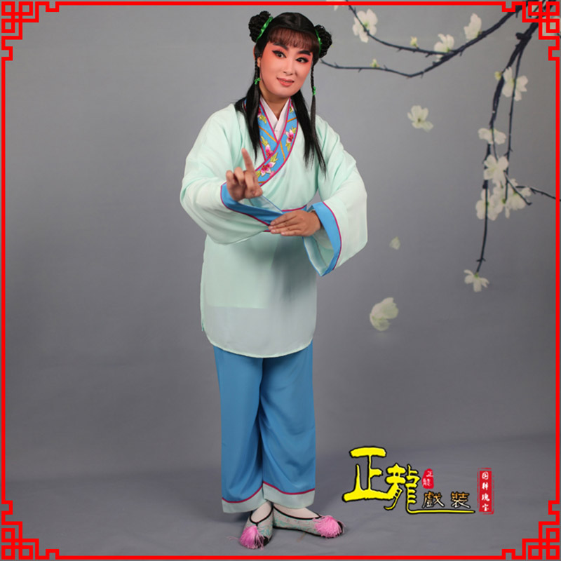 井冈山歌仔戏童生小孩影视银心四九服 书童衣