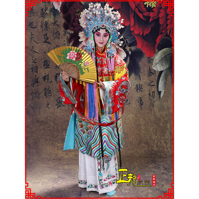 井冈山凤袍杨贵妃贵妃醉酒 软绉团凤女蟒